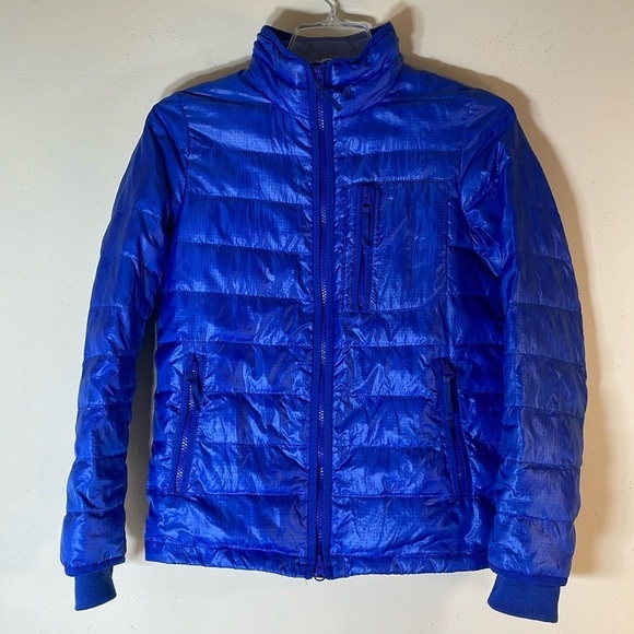 J. Crew Lightweight Royal Blue DOWN Puffer Quilted Jacket. XXS. - Picture 2 of 12